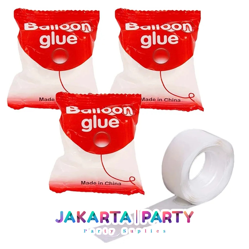 

Lem Balon / Ballon Glue / Lem Dekorasi / Glue Dot Balloon