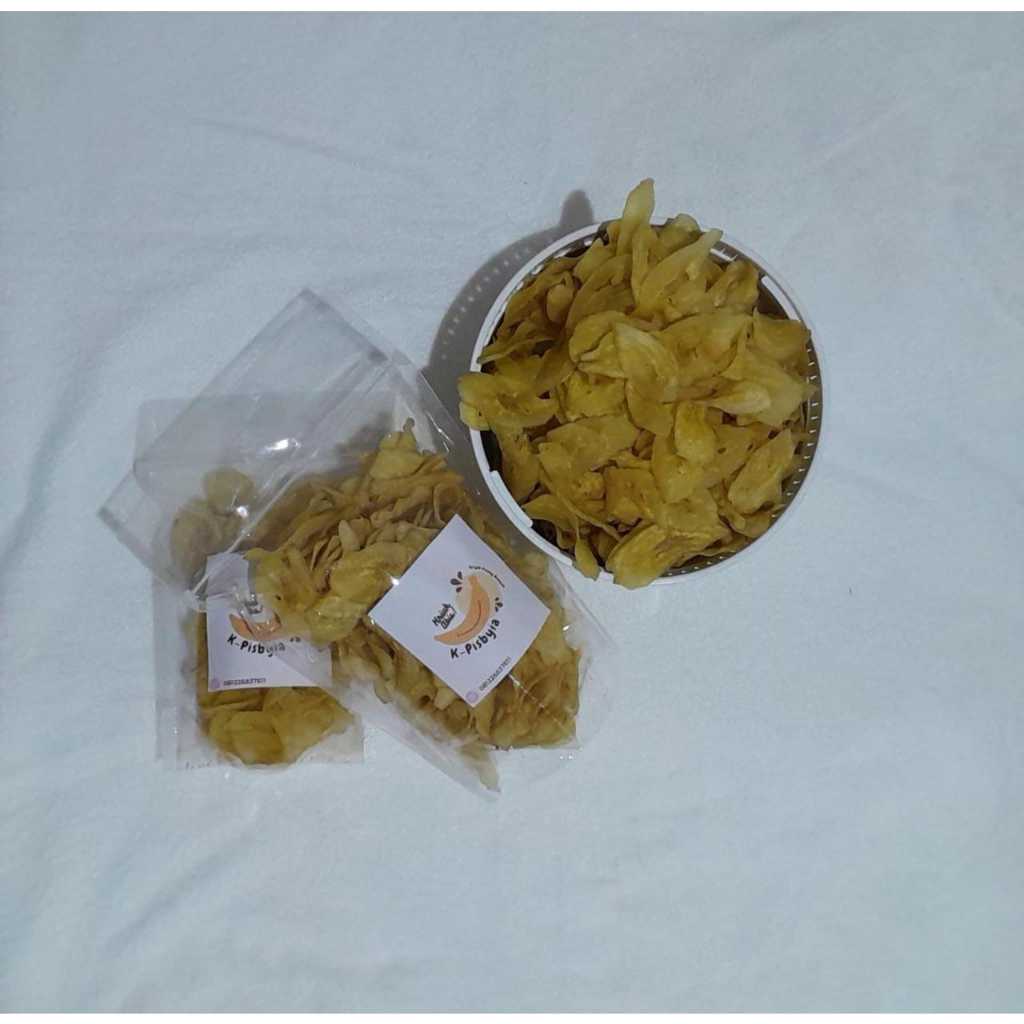 

Keripik Pisang Kepok Rasa Manis 250 Gram
