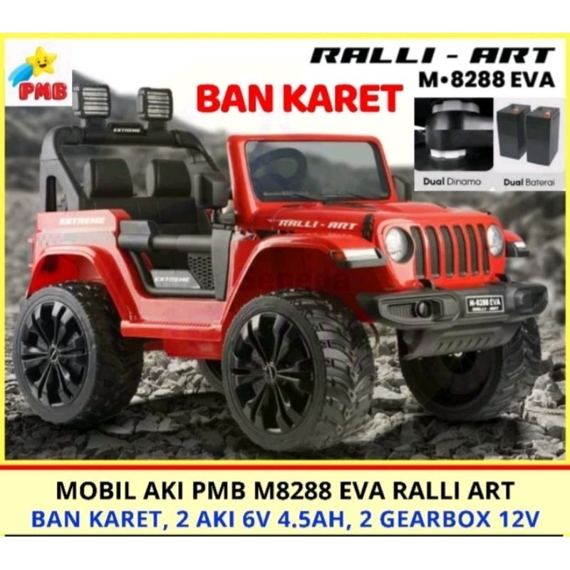 mobil aki jeep PMB ban karet