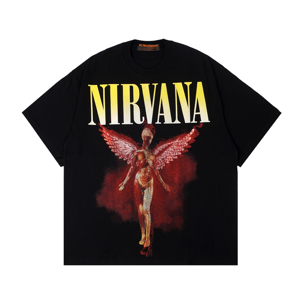 Tshirt Oversize NonWash Nirvana In Utero Tour