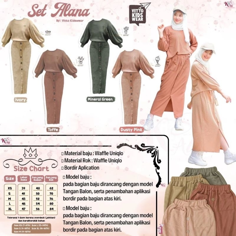 Setelan Alana by Vitto