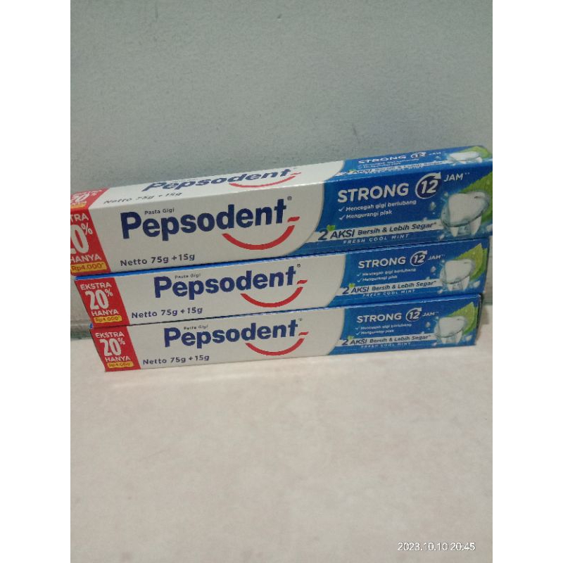 pepsodent 75g+15g