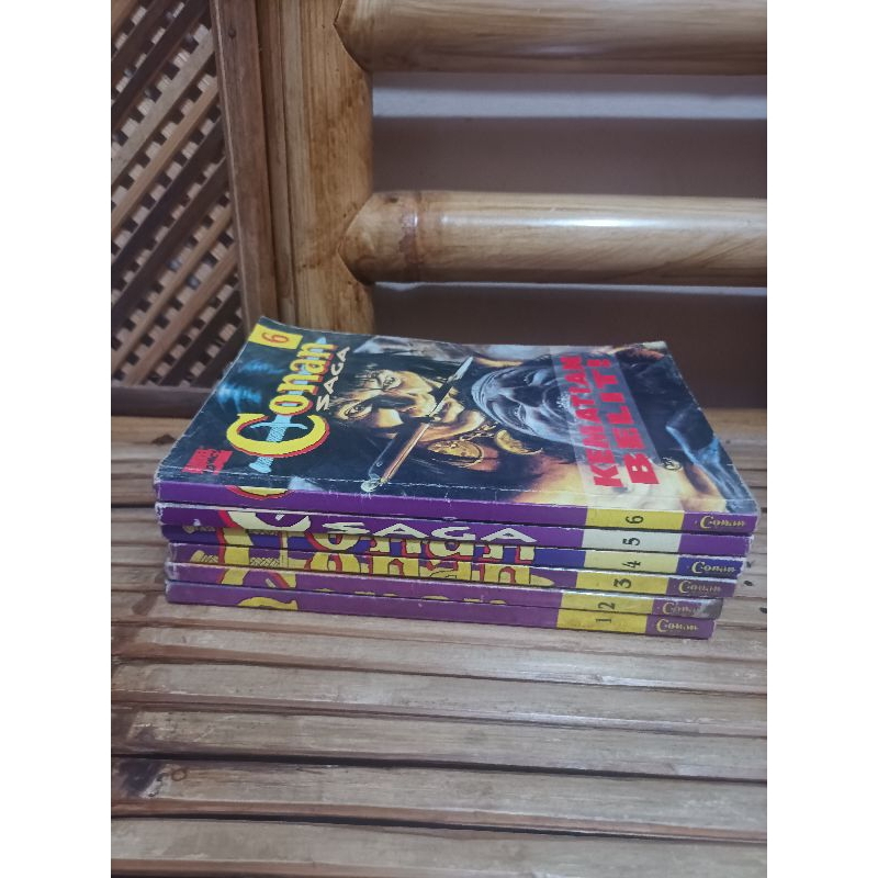 komik conan saga 1-6 tamat