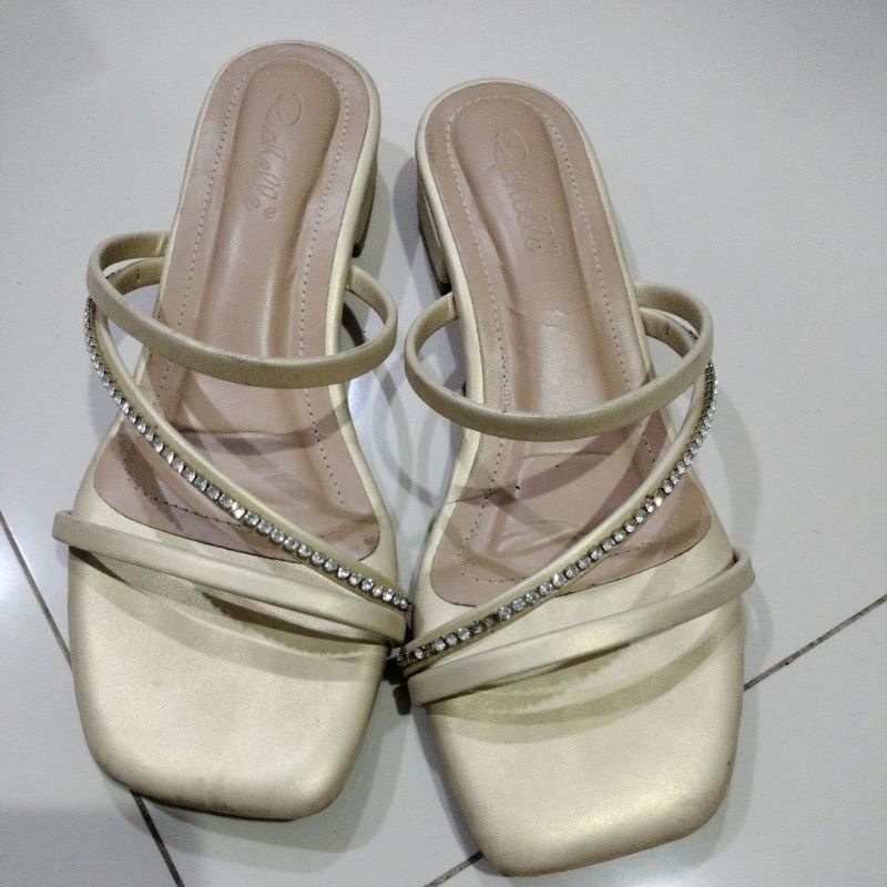 preloved heels sandal 3cm / sandal tali / heels richelle