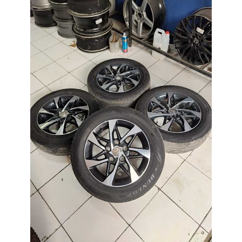 velg mobil murah ORI SUZUKI ERTIGA ring 15 lubang 5x114,3 buat new cary luxio