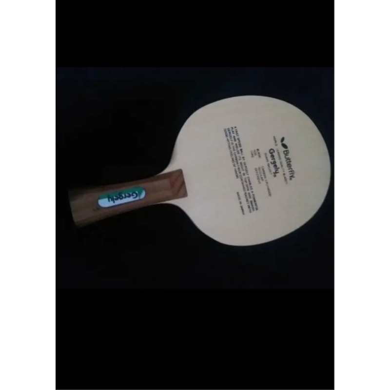 Blade kayu Legendaris Butterfly Gergely Kupu Hitam OLD TAG