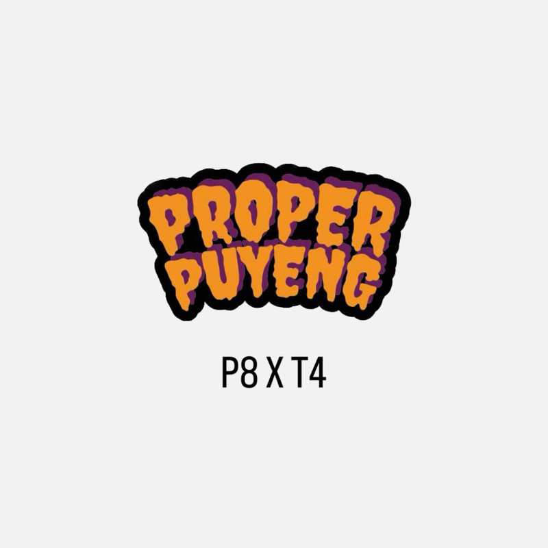 

Sticker Proper Puyeng cutting Premium Bahan Tebal Tidak pudar/burem Sticker stiker proper puyeng proper