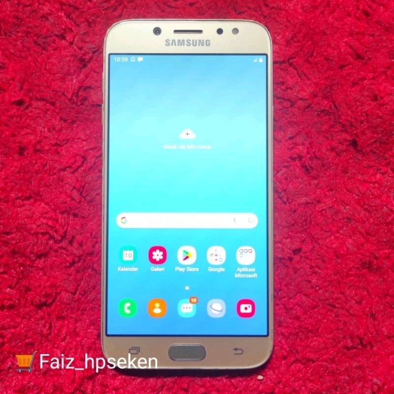 Samsung J7 Pro 4G LTE Ram 3/32 Fingerprint Handphone Android Second Murah Berkualitas Siap pakai