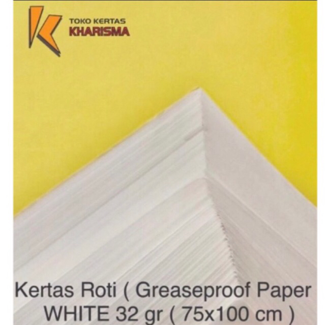 

Kertas Roti white 32 gr ( Greaseproof Paper )