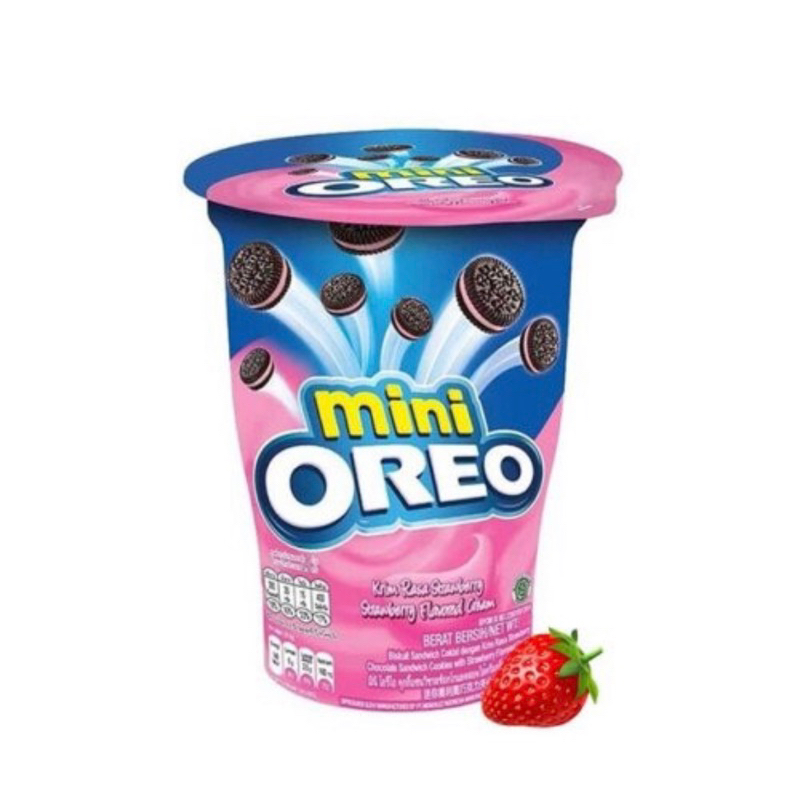 

Mini Oreo Biskuit Strawberry 61.3 gram