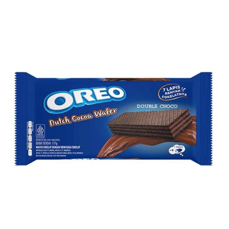 

Oreo Wafer Double Choco 117 gram