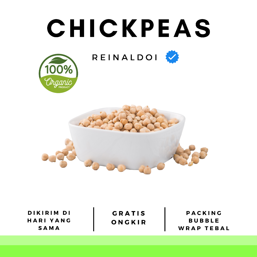 

Kacang Arab Panggang Roasted Chickpeas 100 GR