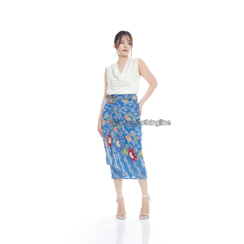 Adore Batik Rok Paris Biru
