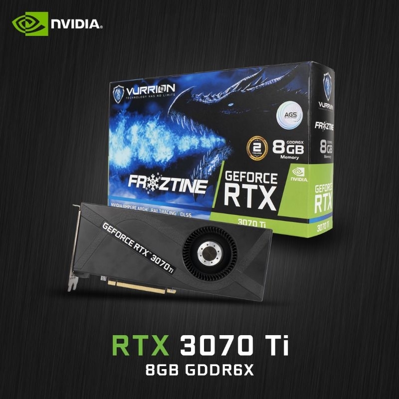 VGA RTX 3070 TI Vurrion 8GB Founder Edition | GPU 3070TI not 3060 4060