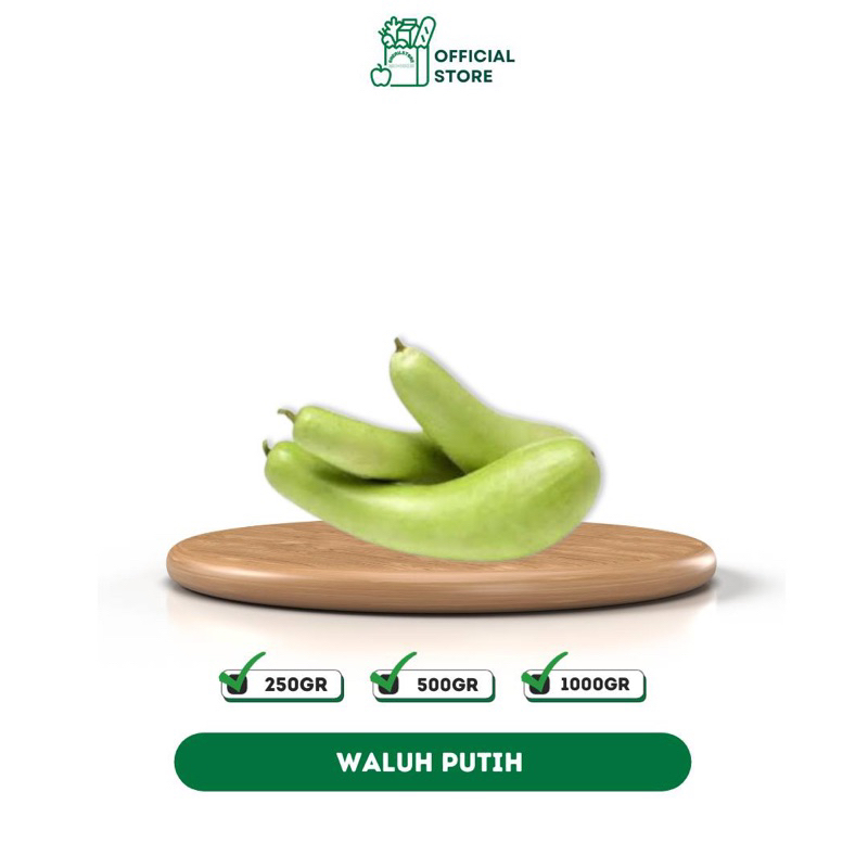 

waluh putih Sayuran segar