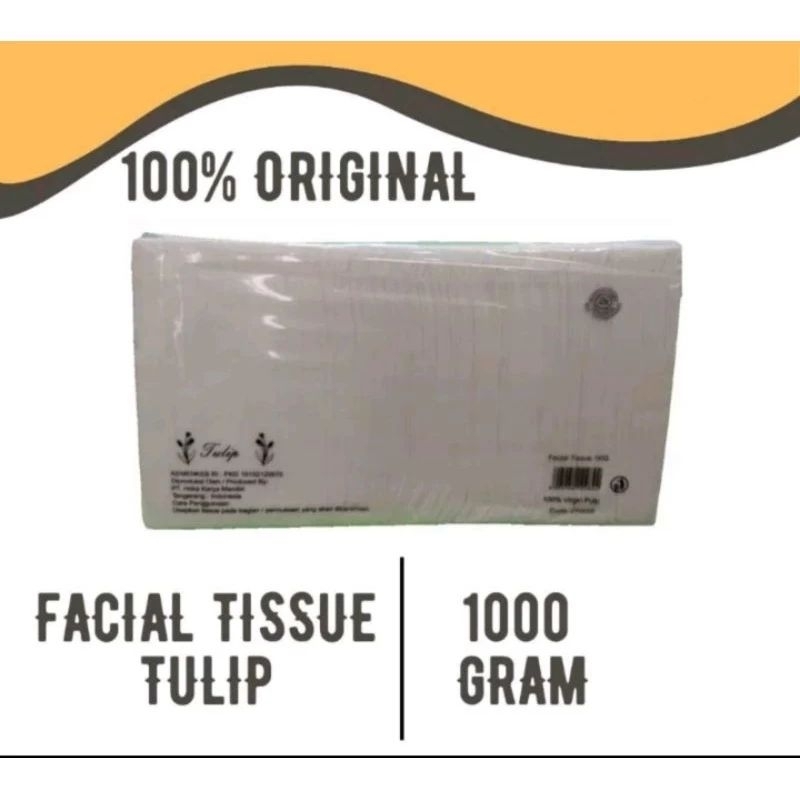 Tisu Facial Tulip 1000gr