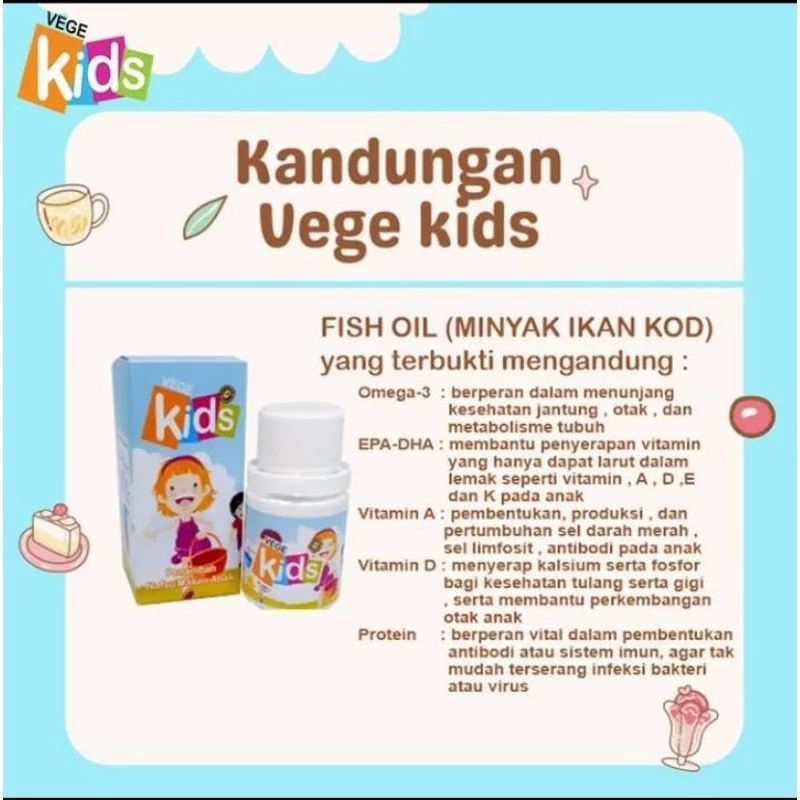 Vegekids Penambah Nafsu makan Anak