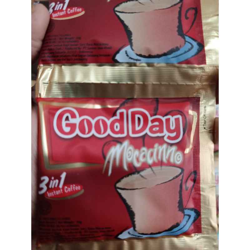 

1RENCENG GOODDAY MOCACHINO ISI 10 SASET