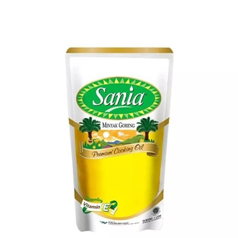 

sania premium cooking oil minyak goreng 1L