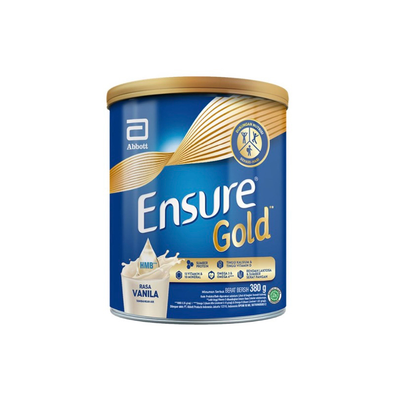 

Ensure Gold Vanilla Susu Nutrisi Dewasa 380g