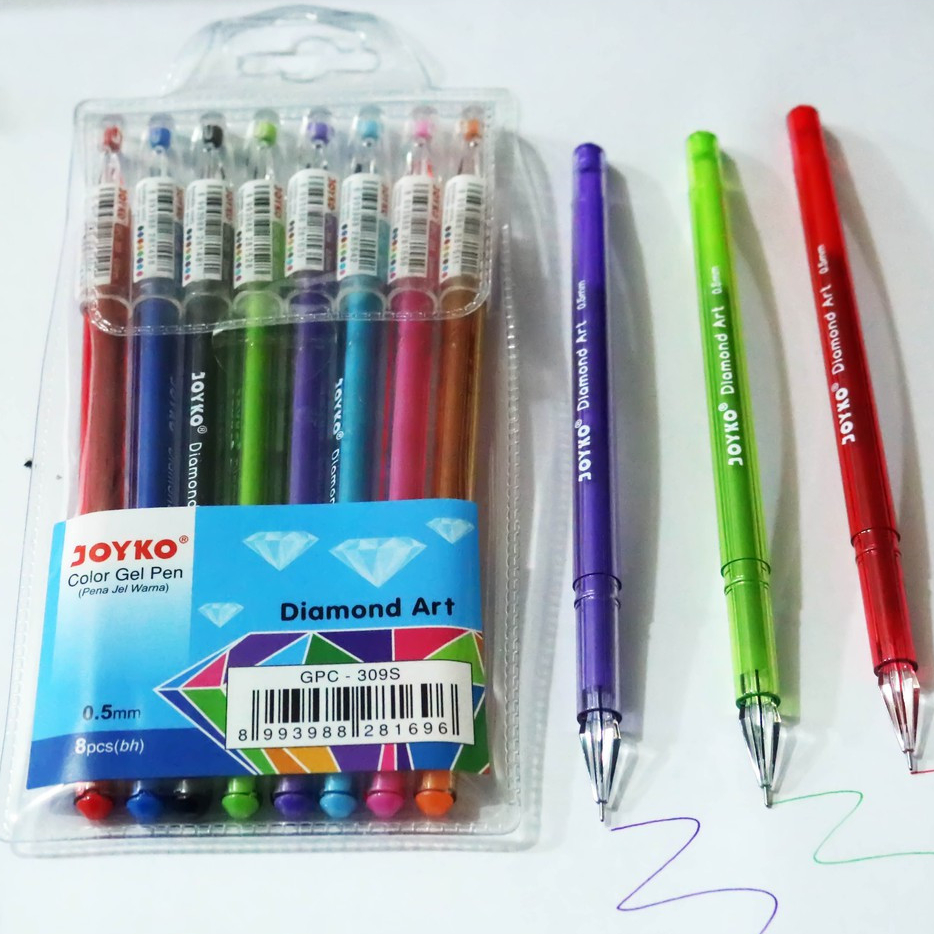 

JOYKO PULPEN WARNA-WARNI I DIAMOND ART 8 COLOR