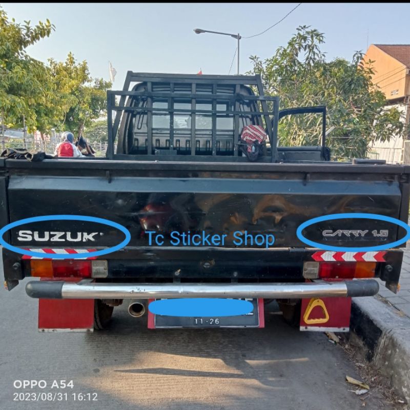 Sticker Mobil pick up Suzuki CARRY