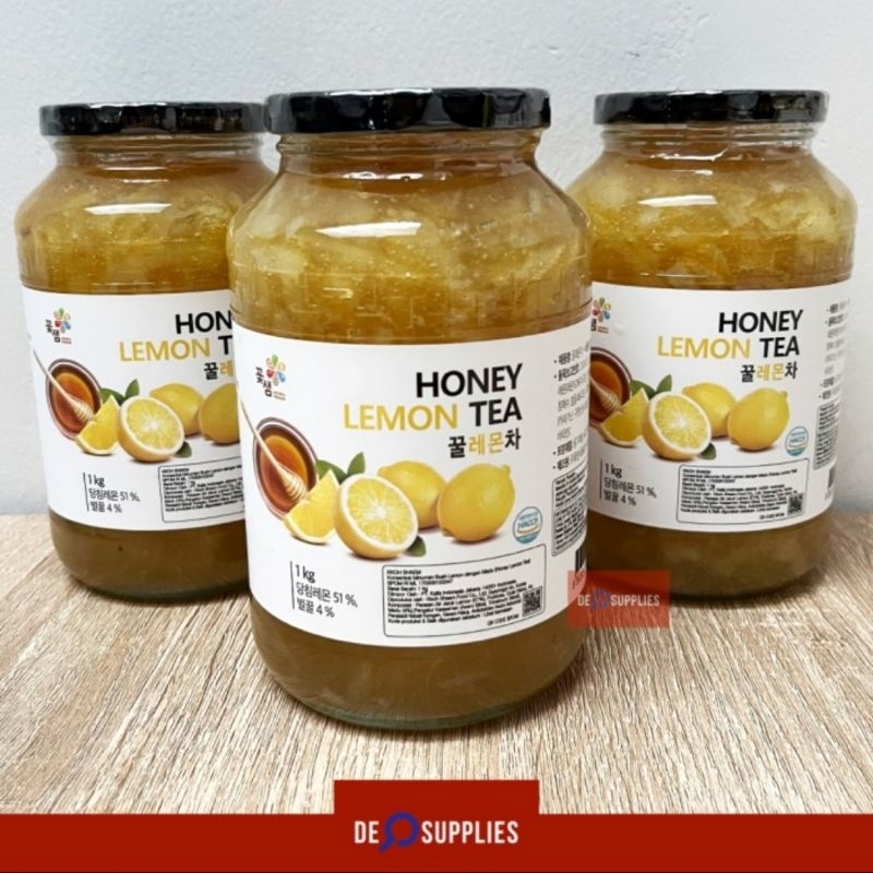 

Kkoh Shaem Honey Lemon Tea 1kg - Teh Lemon dgn Madu Korea Minuman