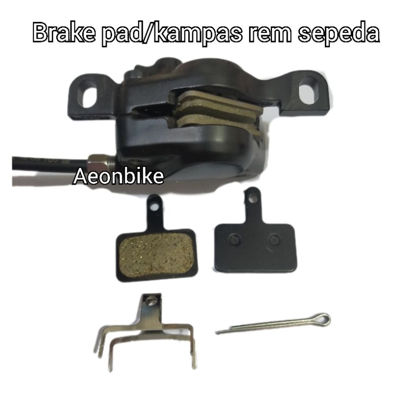 brake pad kampas rem cakram sepeda MTB lipat,untuk rem Shimano, radius,zoom dll kampas rem hidrolik/