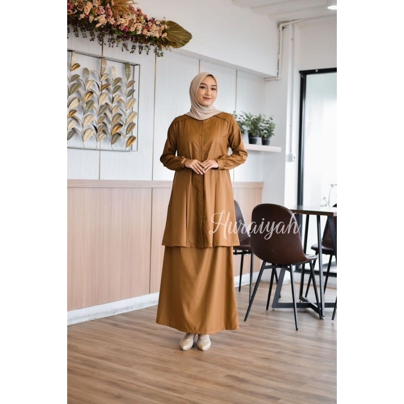 SET ROK / Setelan Rok PEMDA TOYOBO HURAIYAH Busui Friendly seragam PNS Guru