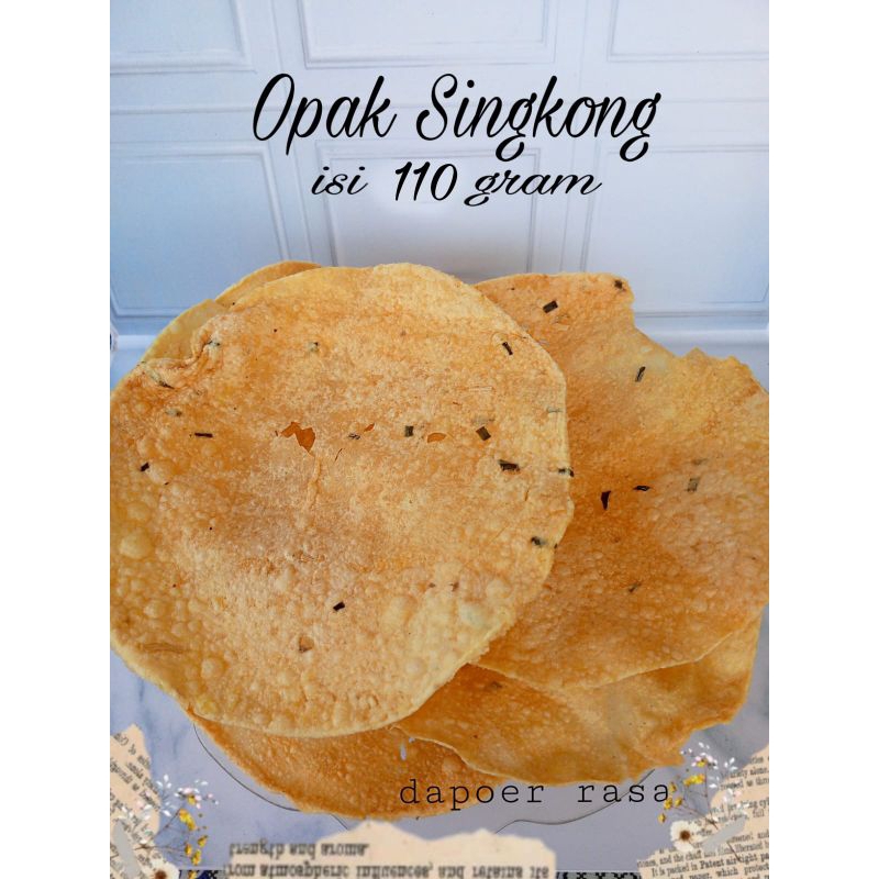 

opak/pakpik/opak singkong/opak khas Tegal/kripik/jajanan khas tegal/snack