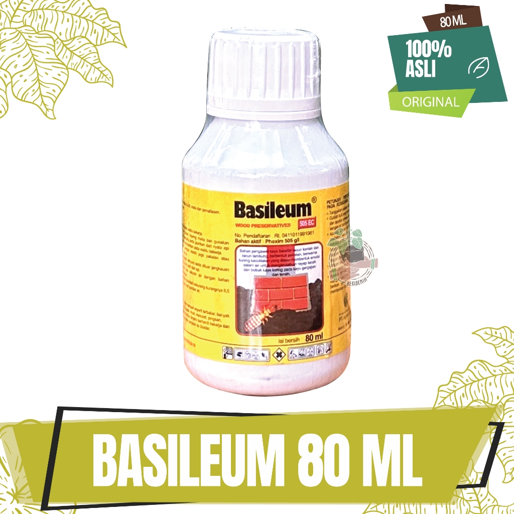 Obat Pembasmi Anti Hama Serangga Rayap Pengawet Kayu Basileum Original