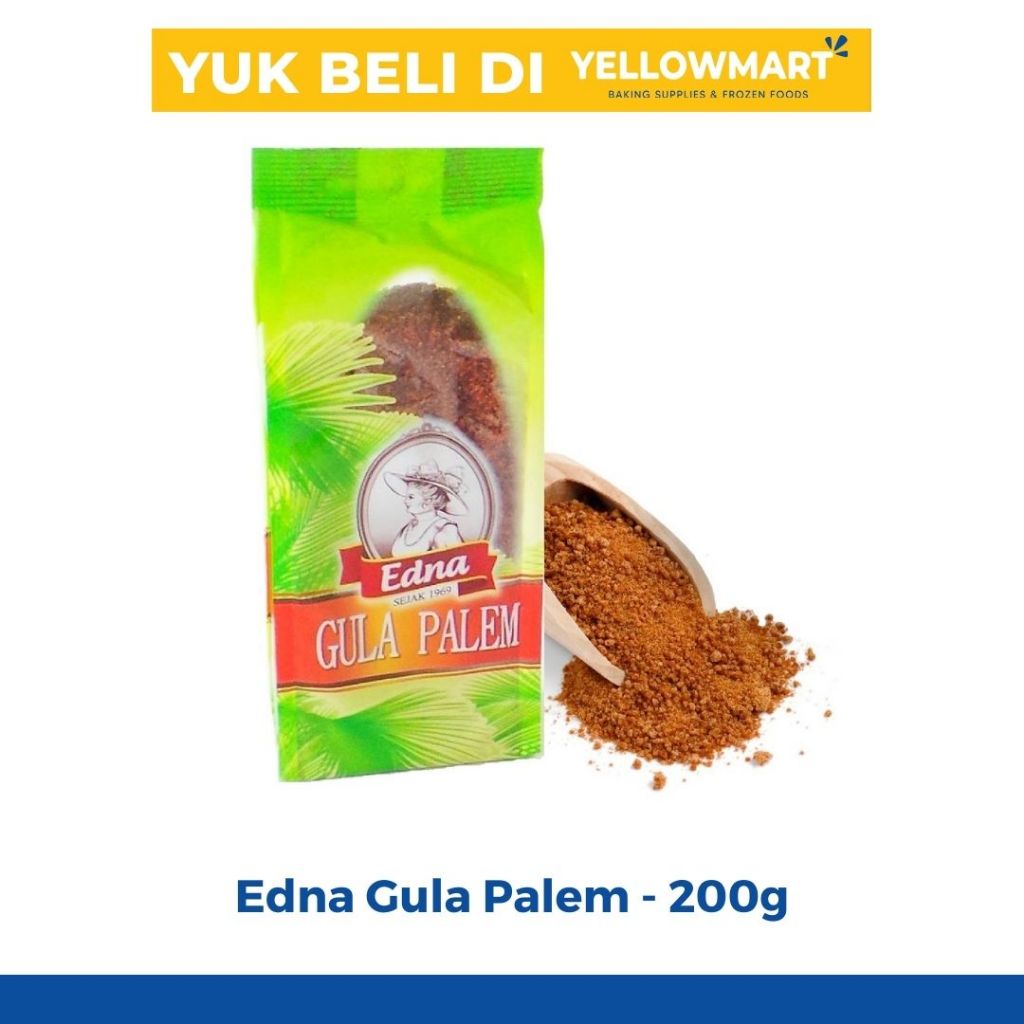 

Edna Gula Palm 200gram - Gula Semut - Gula Aren