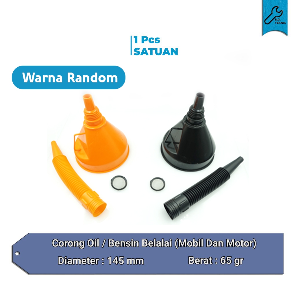 Corong Oli Bensin Bengkel Motor Mobil Belalai