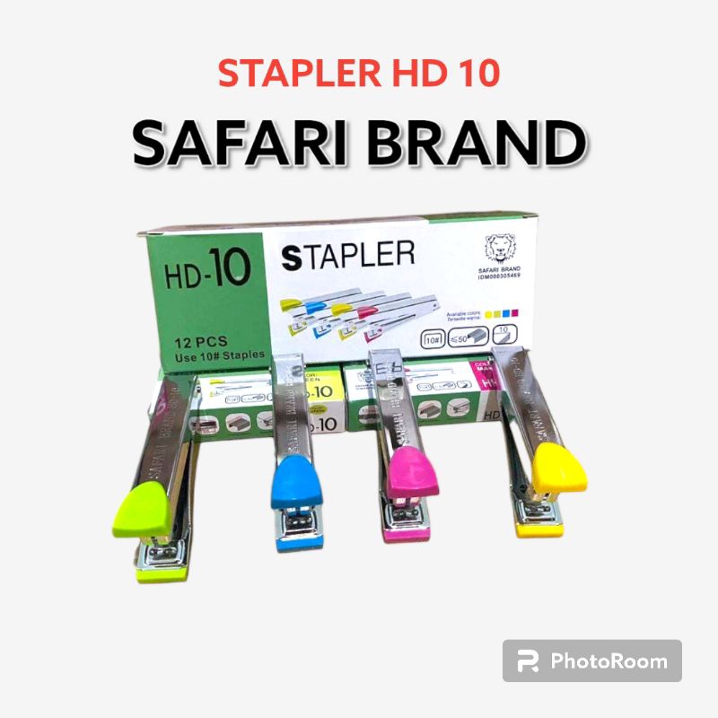 

STAPLER HD 10 SAFARI BRAND / STAPLES