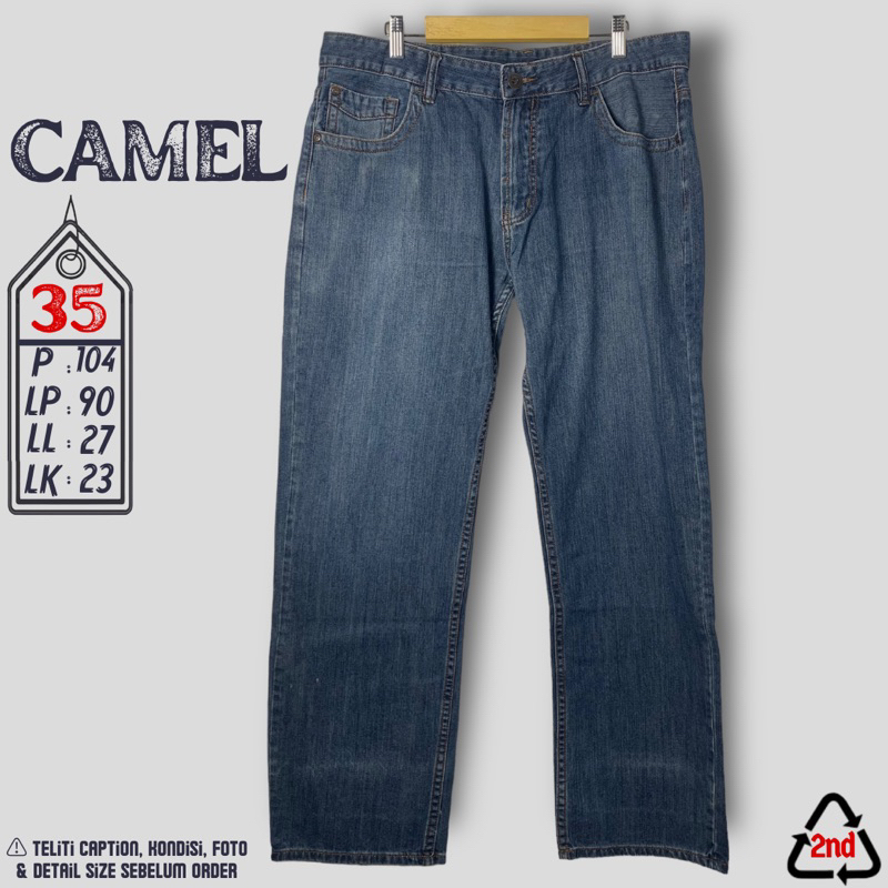 CELANA JEANS PRIA CAMEL ACTIVE SIZE 35