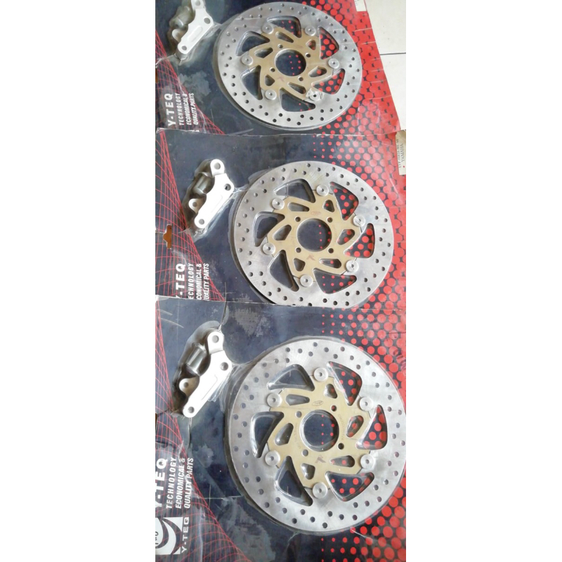 Disk 125z cakram 125z plus bracket piringan cakram 125z Disc 125z cakram 125 Z piringan 125 z ori 5X