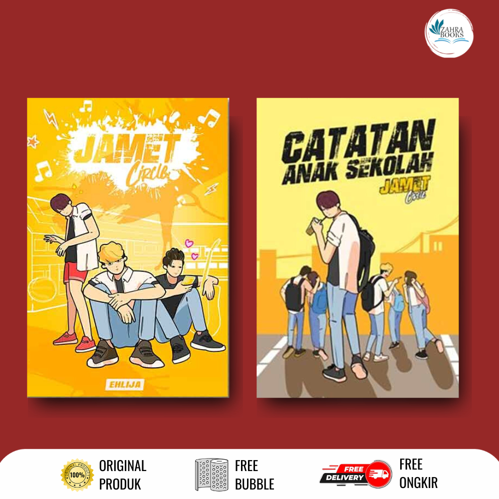 NOVEL CATATAN ANAK SEKOLAH & JAMET CIRCLE by Ehlija - Akad [EKSKLUSIF]