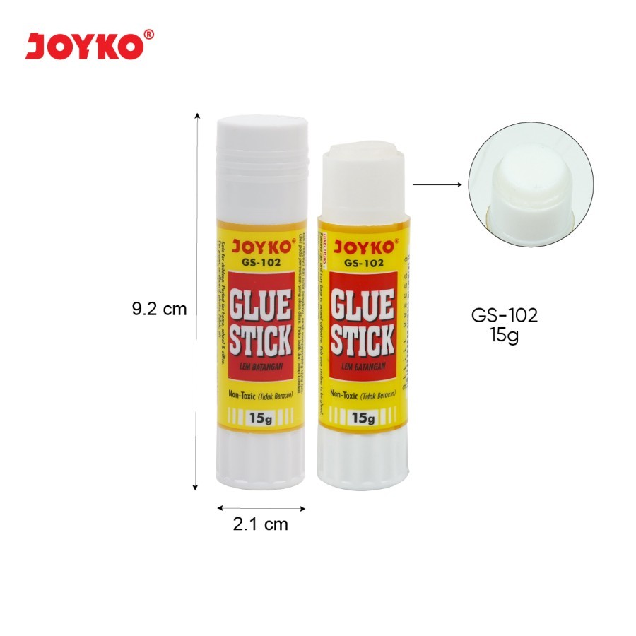 

Glue Stick Lem Kertas Batang Joyko GS-102 15g