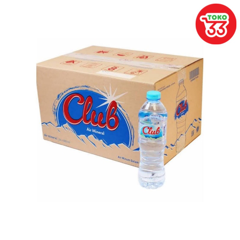 

Club Air Mineral 600ml isi 24