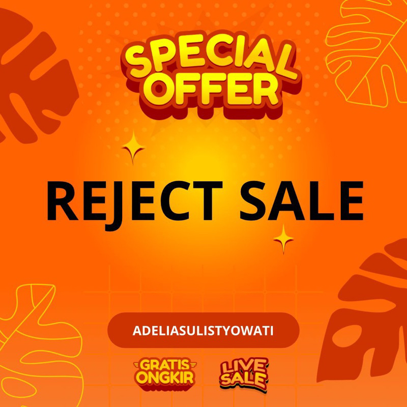 REJECT/DEFECT SALE PRODUCT ADELIA SKINCARE