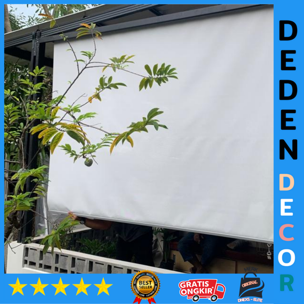 Suntex blind outdor Anti Panas Matahari Blok Cahaya UV