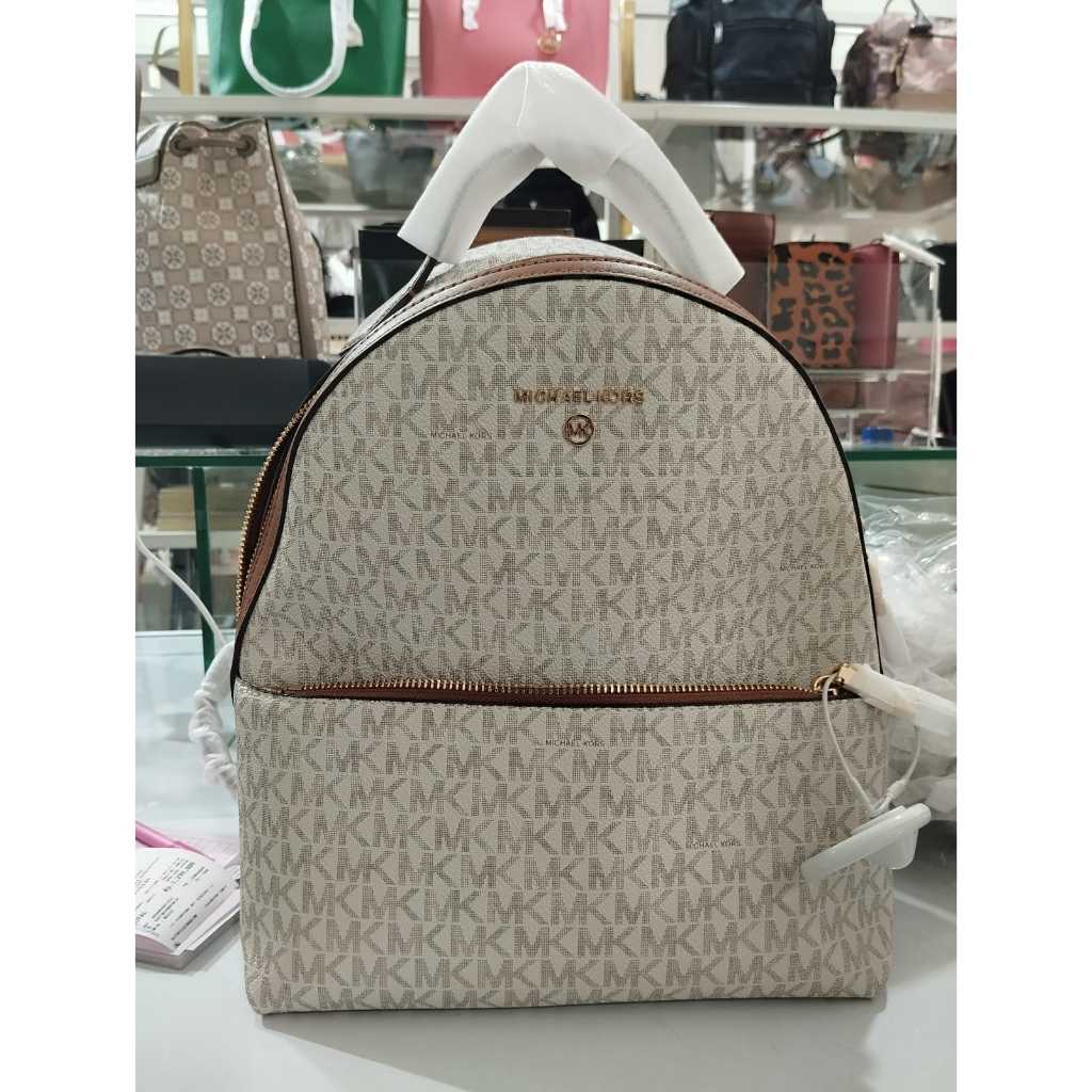 MK Valerie MD backpack vanilla/acorn