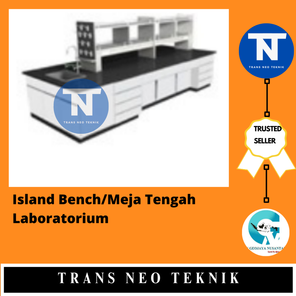 Island Bench/Meja Tengah Laboratorium, ISB-1 Granite Stone