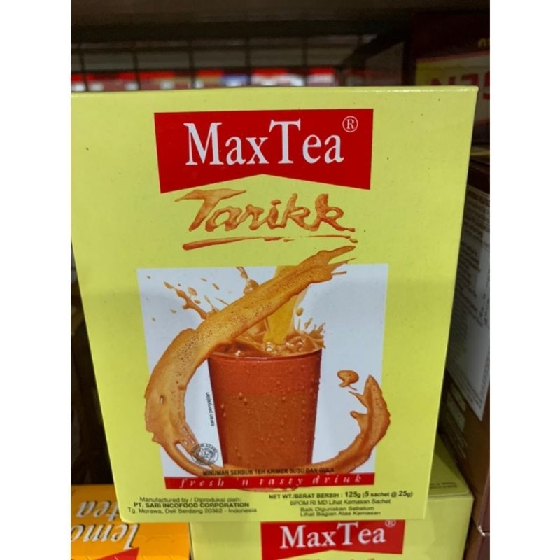 

maxtea tarik bubuk isi 5 saset