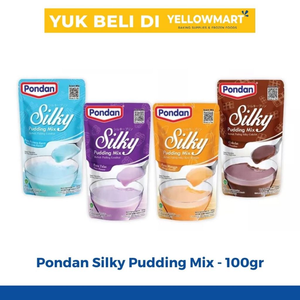 

Pondan Silky Pudding - Pudding Lembut 100gr