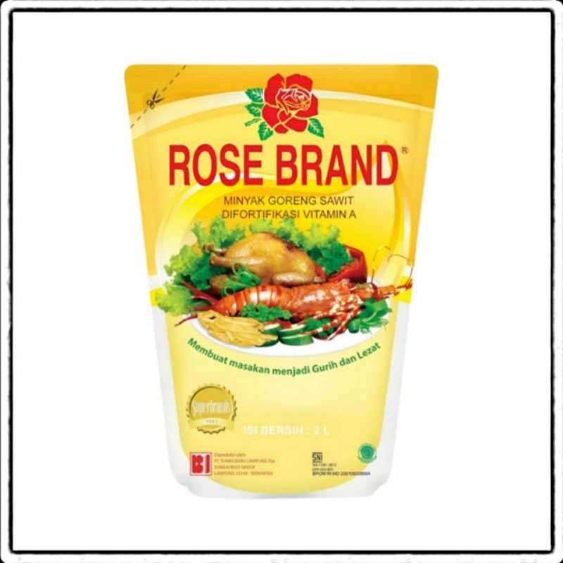 

Minyak Goreng Rose Brand Kemasan Pouch Refill 2 Liter