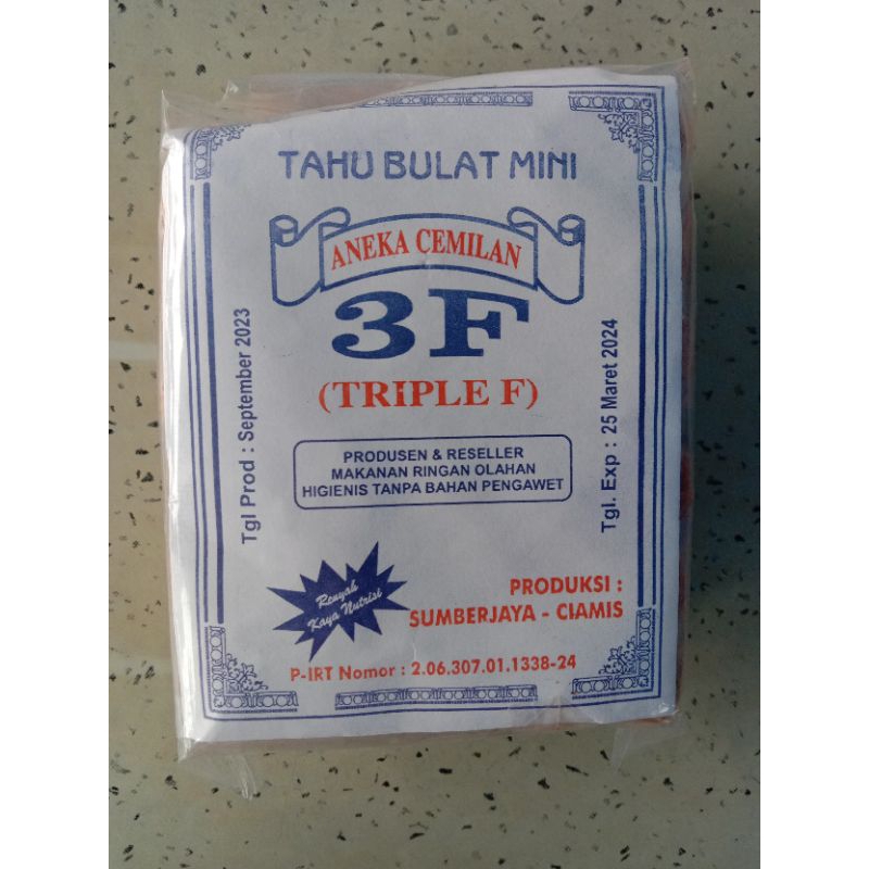 

Tahu Bulat Mini 1 Pack Isi 10 Pcs