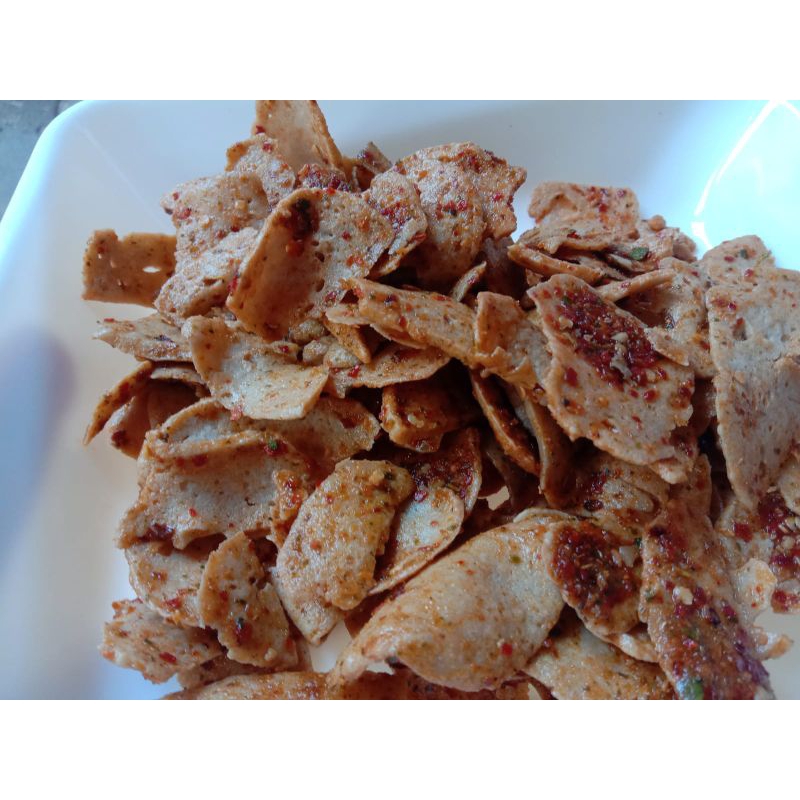 

Basreng kriuk gurih cikruh pedas daun jeruk 1kg