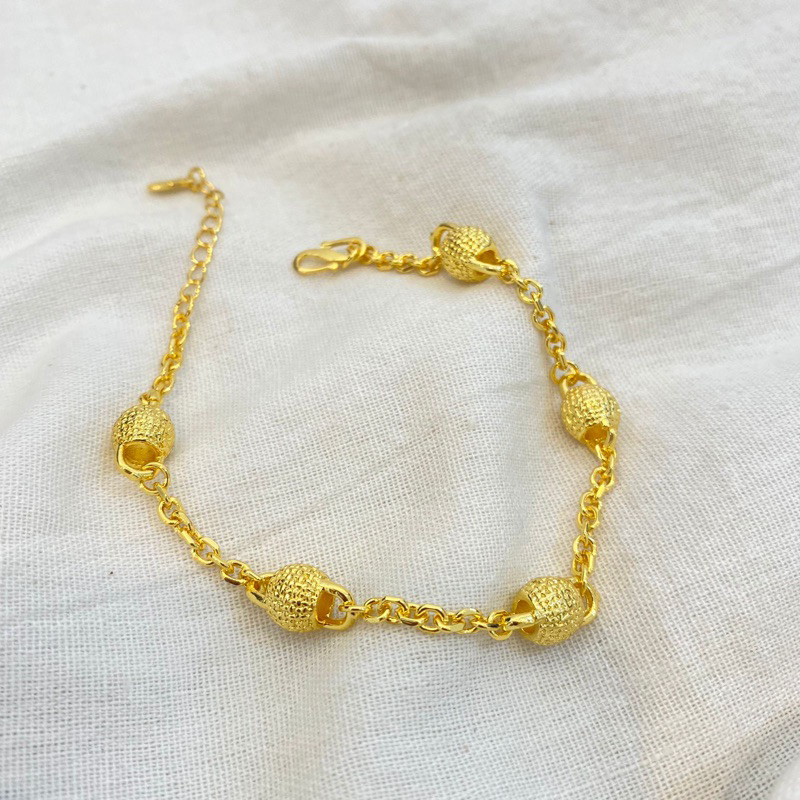 GELANG  LAPIS KRISTAL MIRIP MAS 24