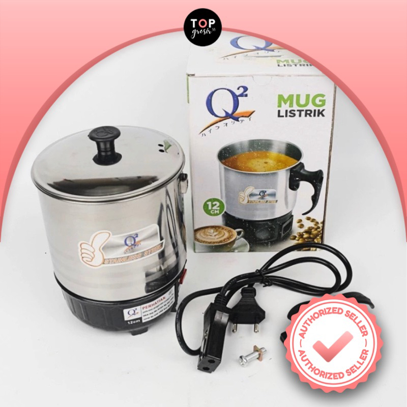 Mug Pemanas Air - Teko Listrik 12cm - Electric Heating Cup